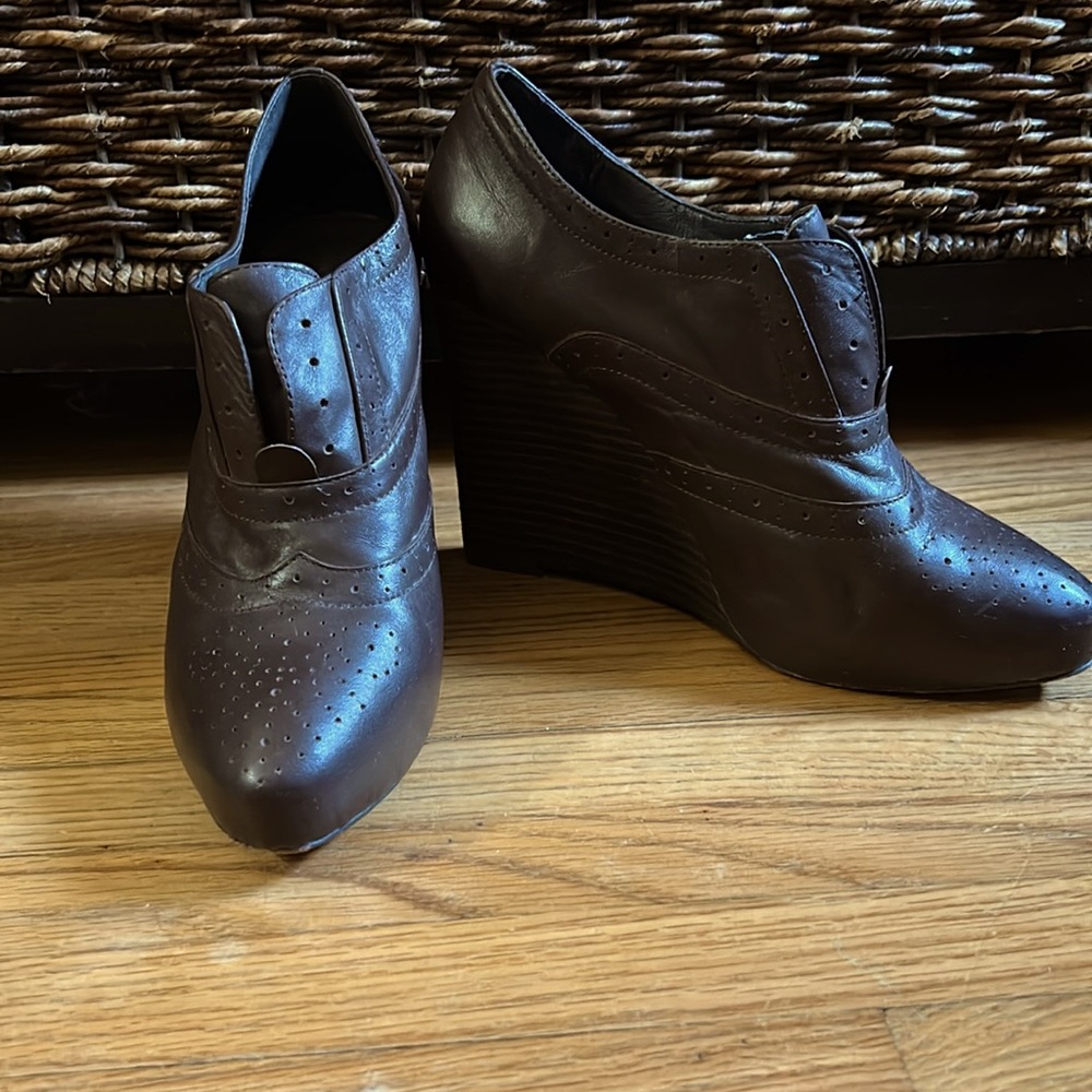 Joie Wedge Booties